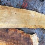 Live edge rough cut